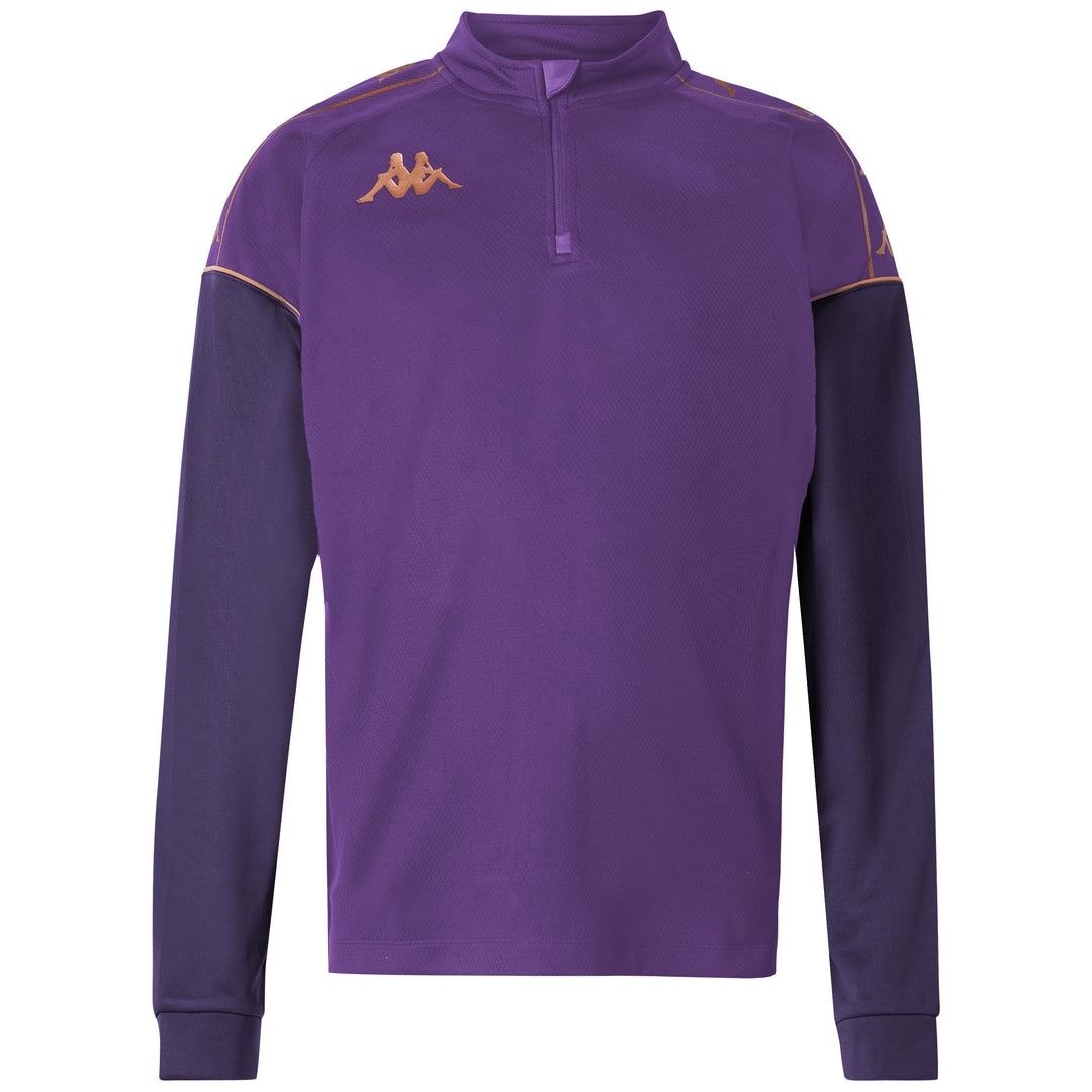 Sweatshirt Massolo Violet Homme 00