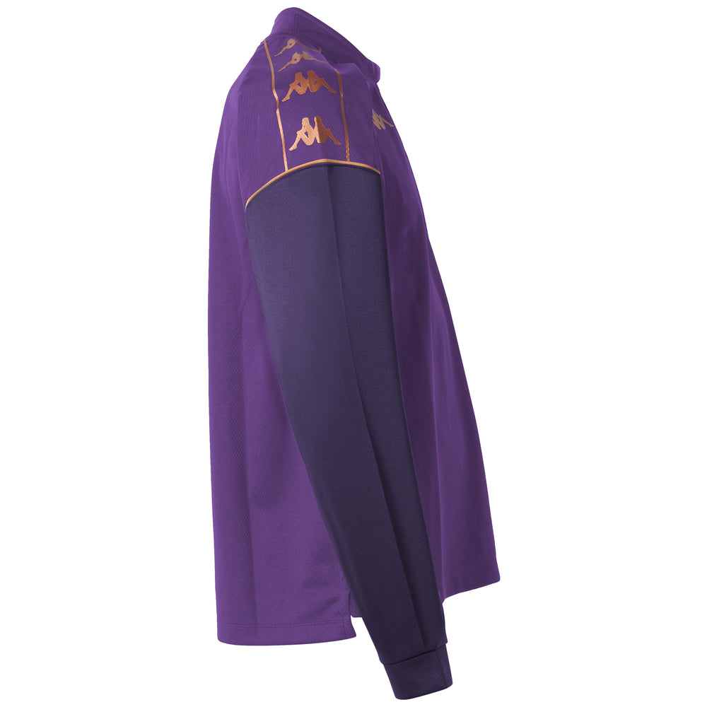 Sweatshirt Massolo Violet Homme 02