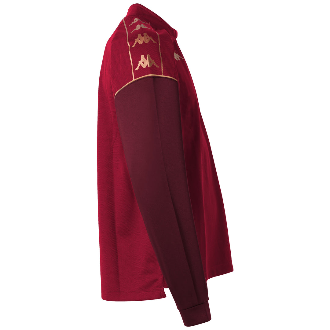 Sweatshirt Massolo Rouge Homme main