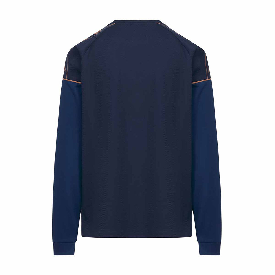 Sweatshirt Maverno Bleu Homme main
