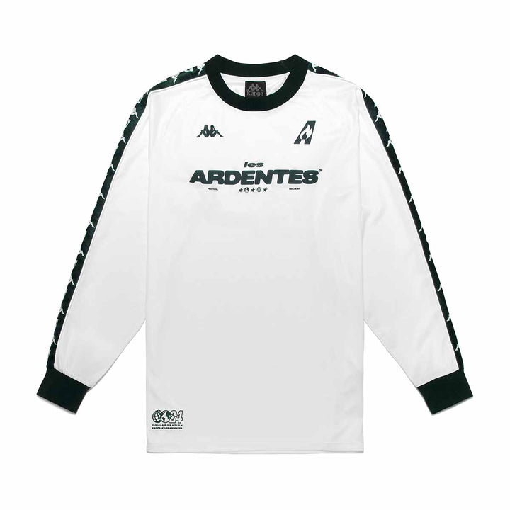 Maillot Lien Les Ardentes x Kappa Blanc Homme