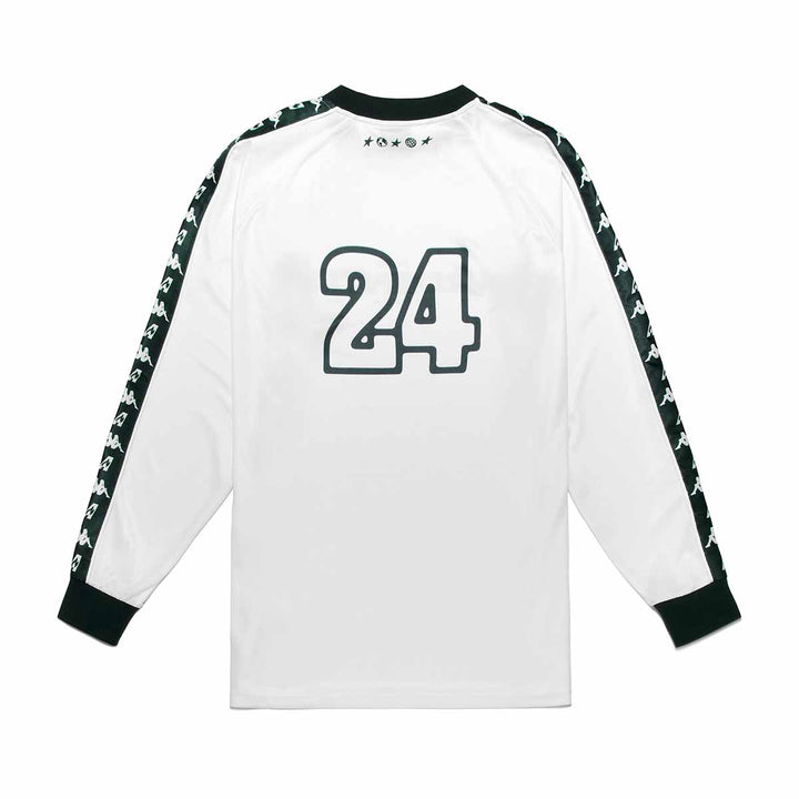 Maillot Lien Les Ardentes x Kappa Blanc Homme