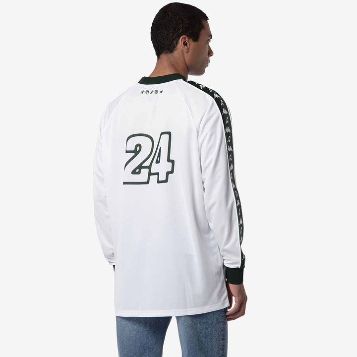 Maillot Lien Les Ardentes x Kappa Blanc Homme