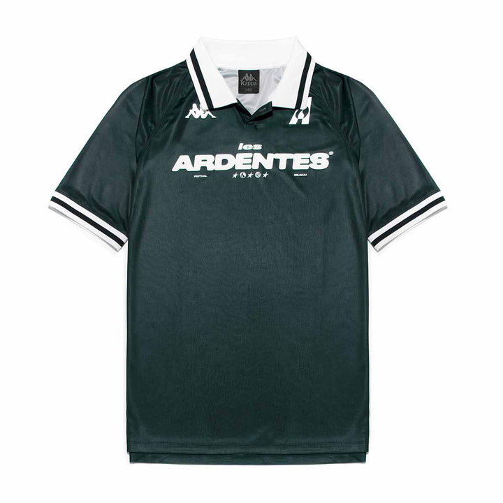 Maillot Lou Les Ardentes x Kappa Vert Homme