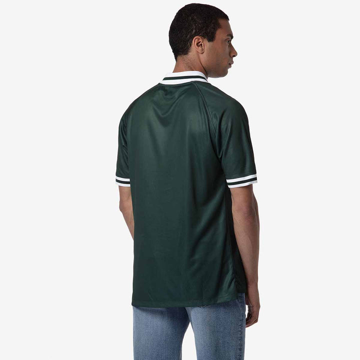 Maillot Lou Les Ardentes x Kappa Vert Homme