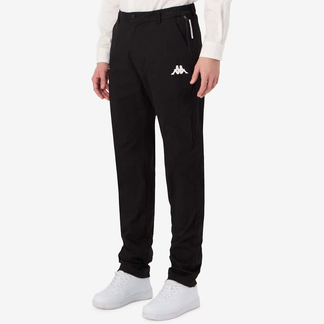 Pantalon Adrax Peugeot Sport 2025 Noir Homme Kappa France