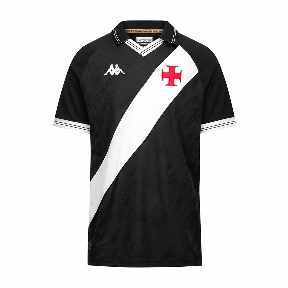 Maillot Kombat Pro Home Vasco De Gama 25/26 Noir Homme 02