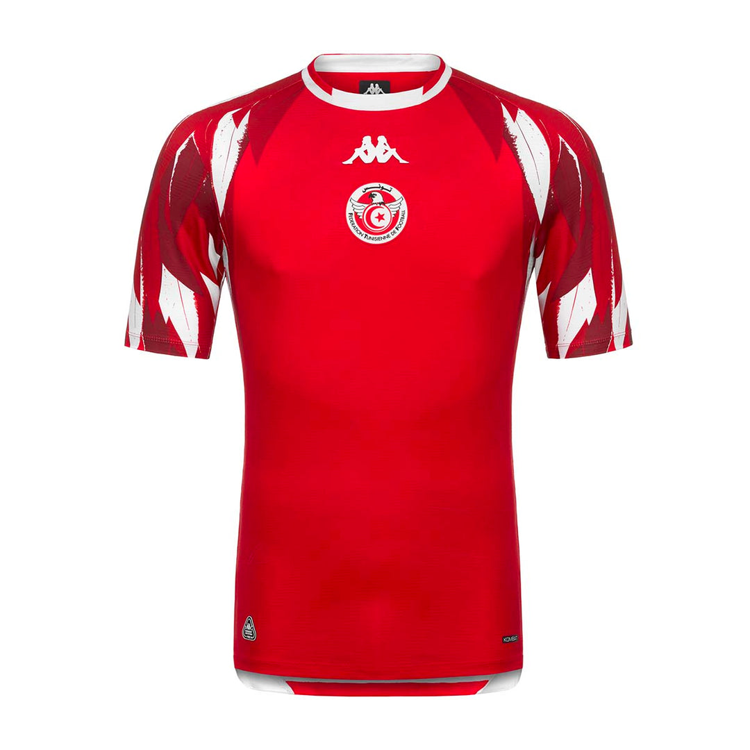 Maillot Kombat Pro Away Tunisie 26/27 Rouge Homme main