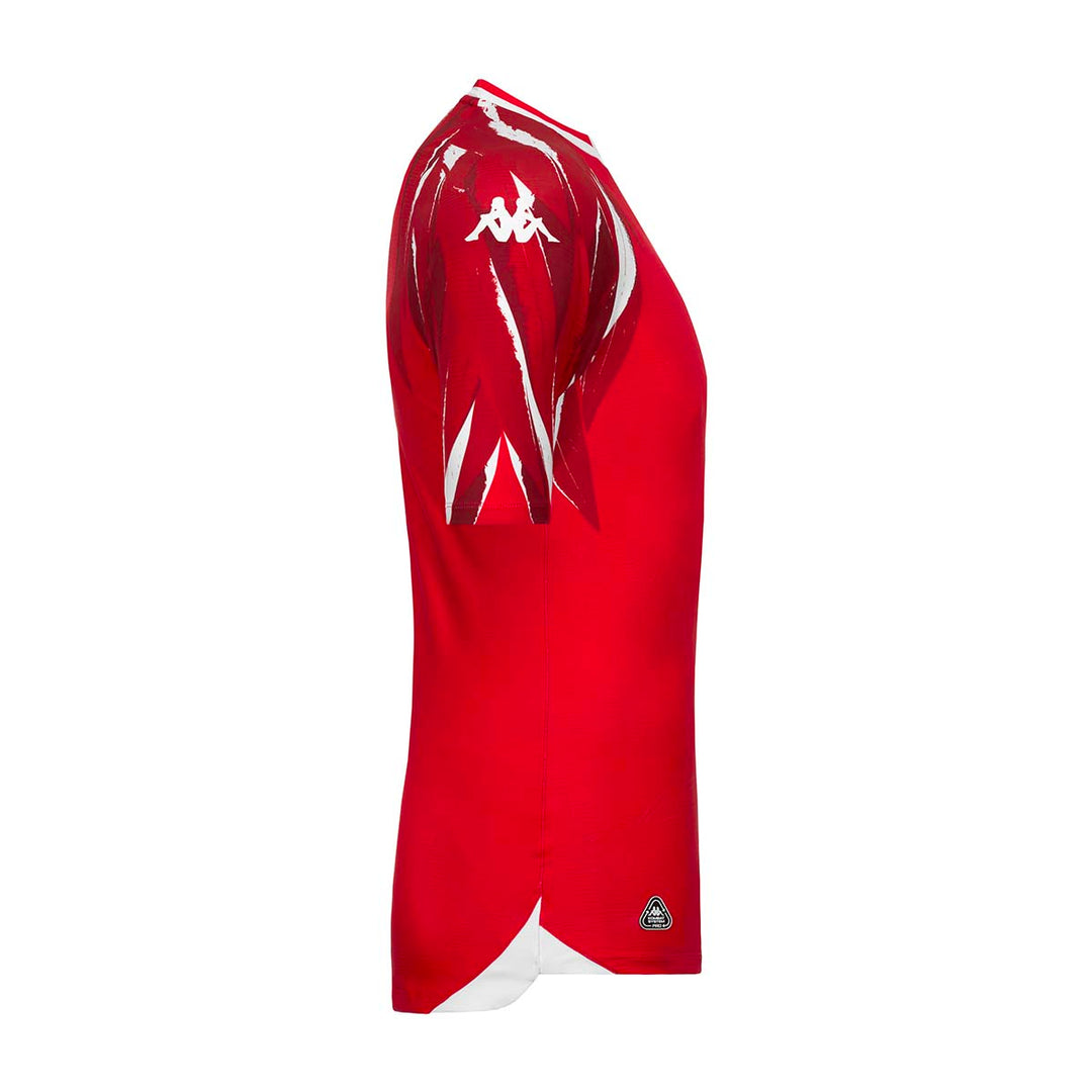Maillot Kombat Pro Away Tunisie 26/27 Rouge Homme main
