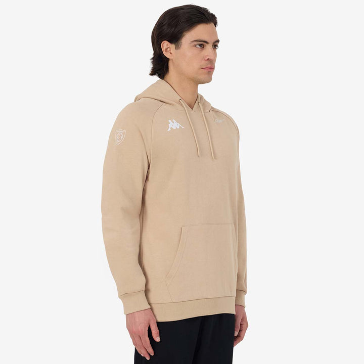 Hoodie Tajosgraph Peugeot Sport 2025 Beige Homme
