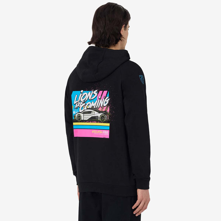 Hoodie Tajosgraph Peugeot Sport 2025 Noir Homme 1