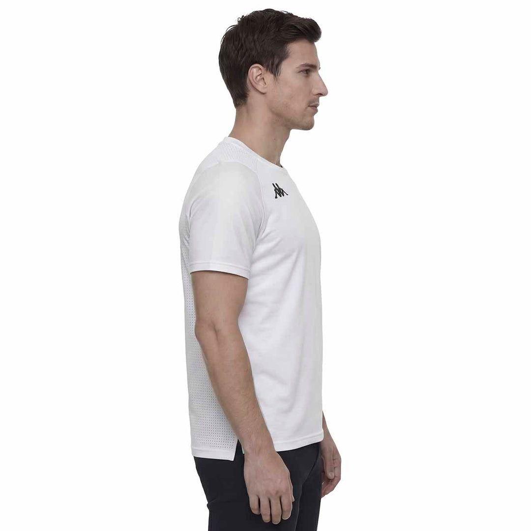 T-Shirt Igemo Pro Blanc Homme main