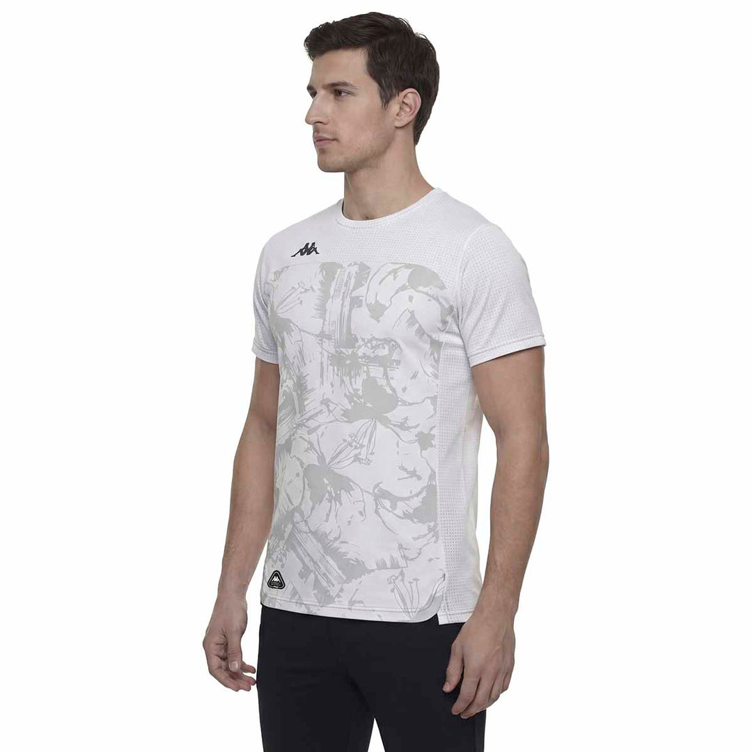 T-Shirt Ivonu Pro Blanc Homme main
