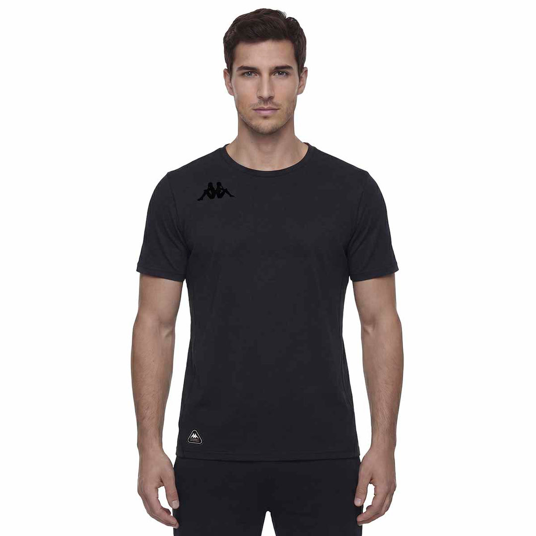 T-Shirt Irojo Noir Homme main