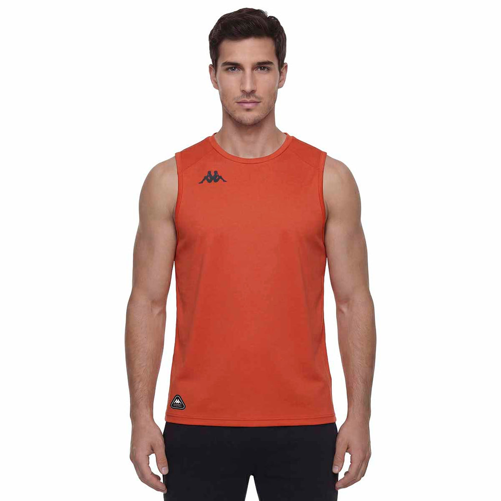 Débardeur Ileo Orange Homme 02