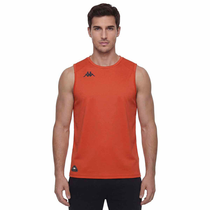Débardeur Ileo Orange Homme 2