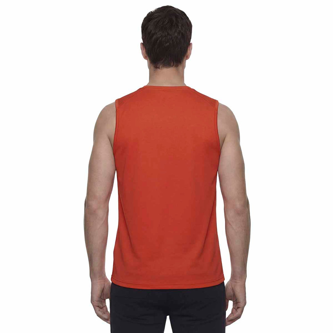 Débardeur Ileo Orange Homme main