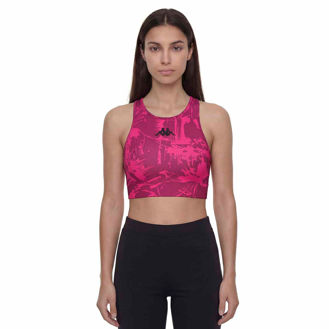 Brassière Irrana Pro Fuchsia Femme main