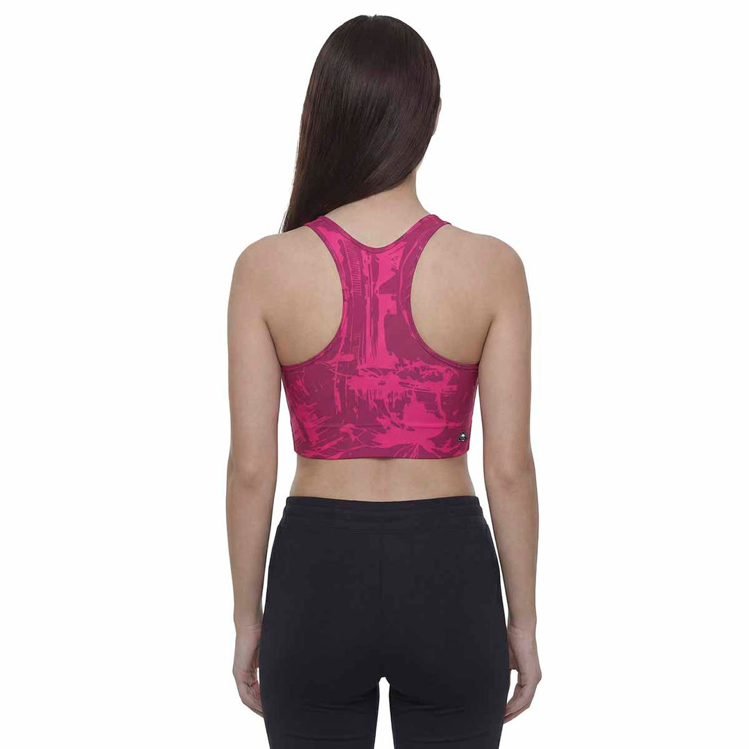Brassière Irrana Pro Fuchsia Femme main