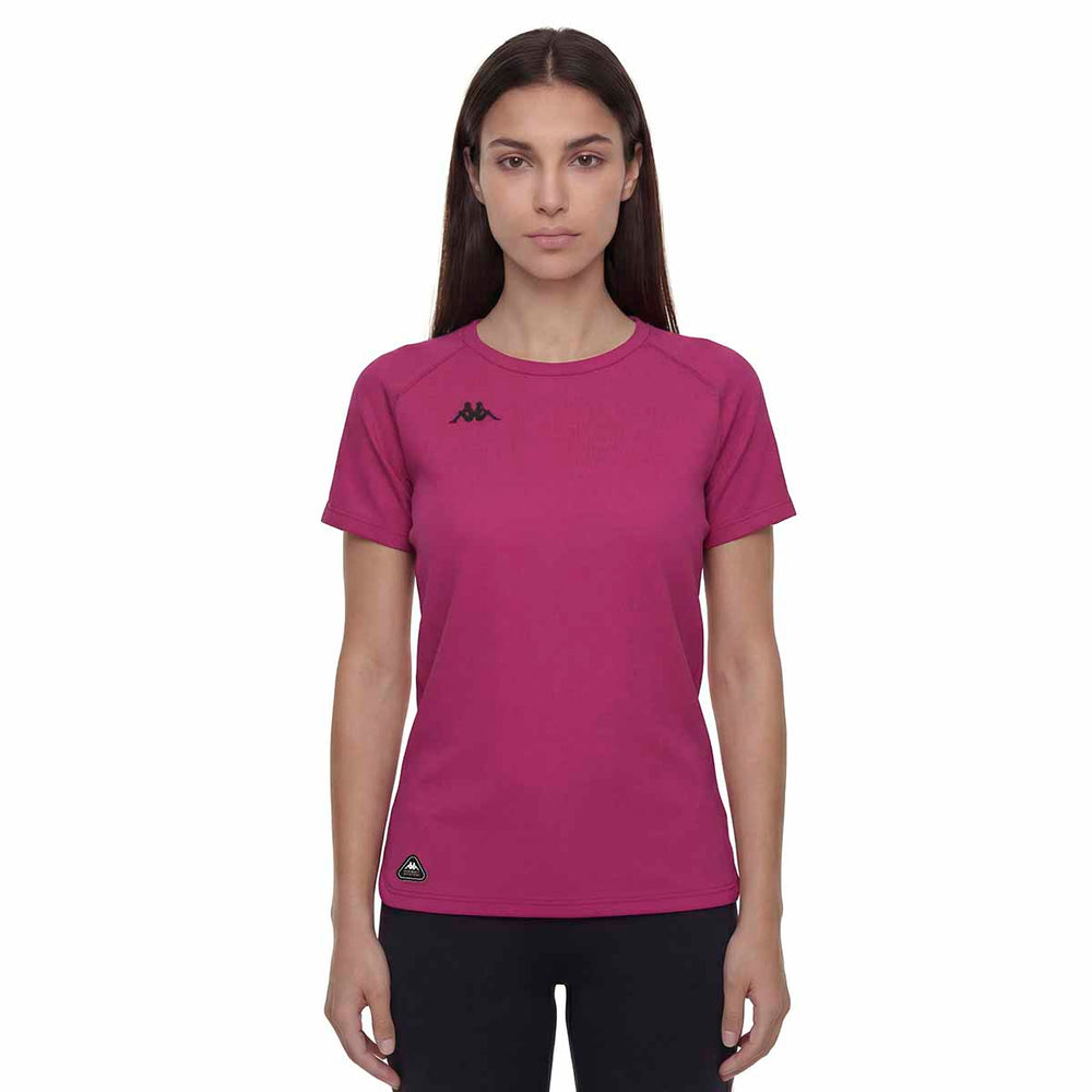 T-Shirt Ifad Fuchsia Femme 02