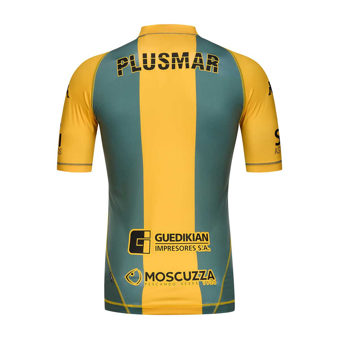 Maillot Kombat XXV Aldosivi 25/26 Jaune Homme main