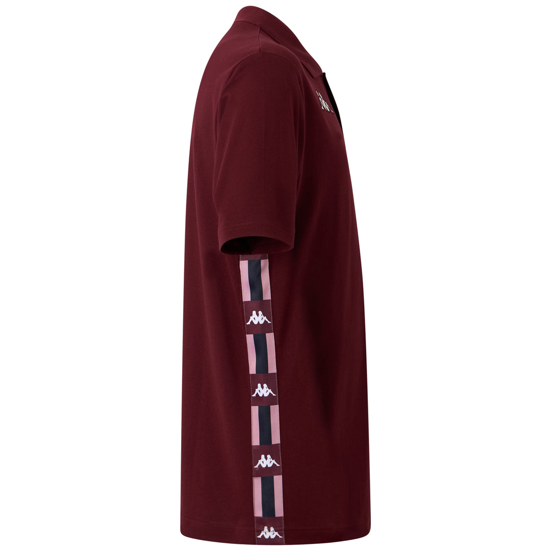Polo LA84 Banda Polon UBB 25/26 Rouge Homme main