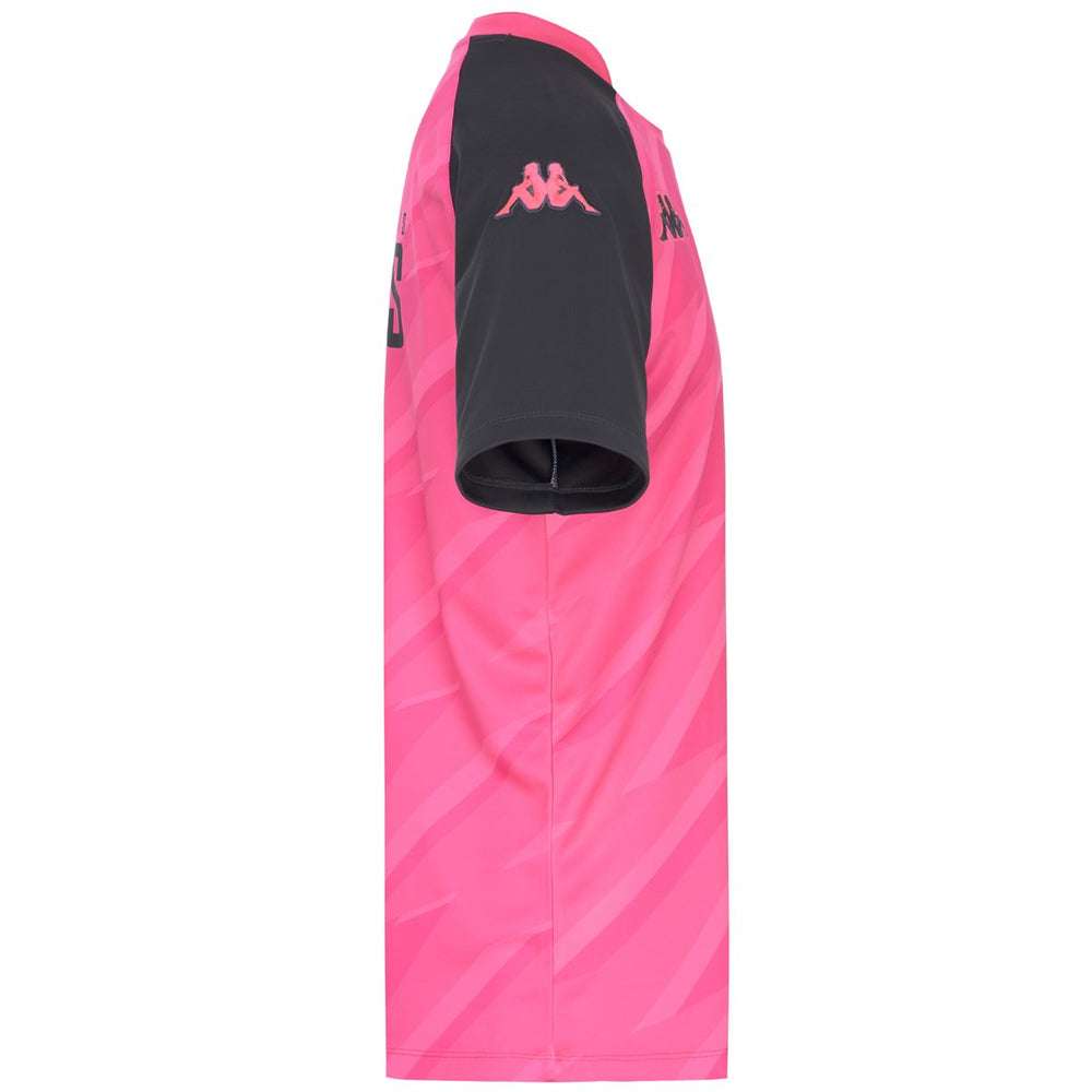Maillot Telese Stade Français Paris 26/27 Rose Enfant 02