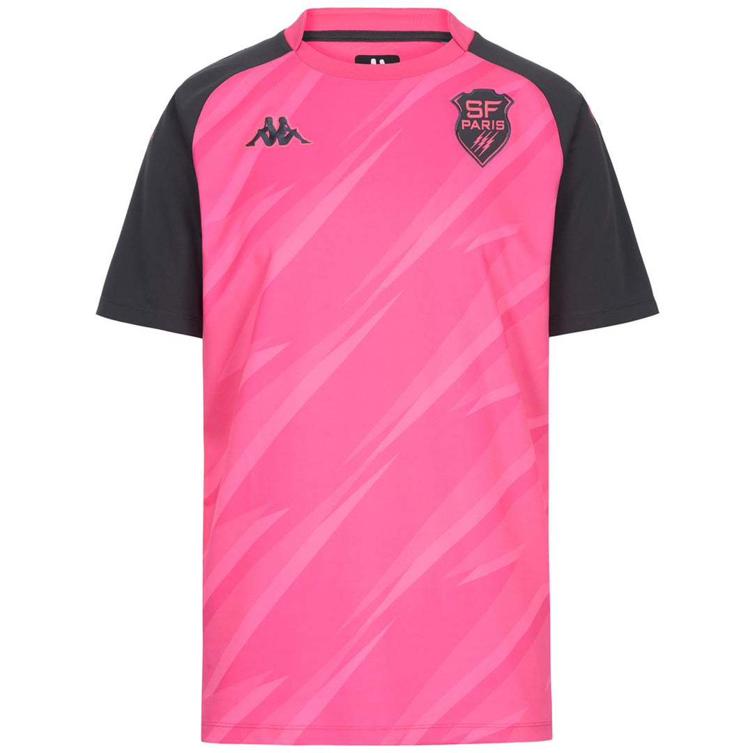Maillot Telese Stade Français Paris 26/27 Rose Homme 00