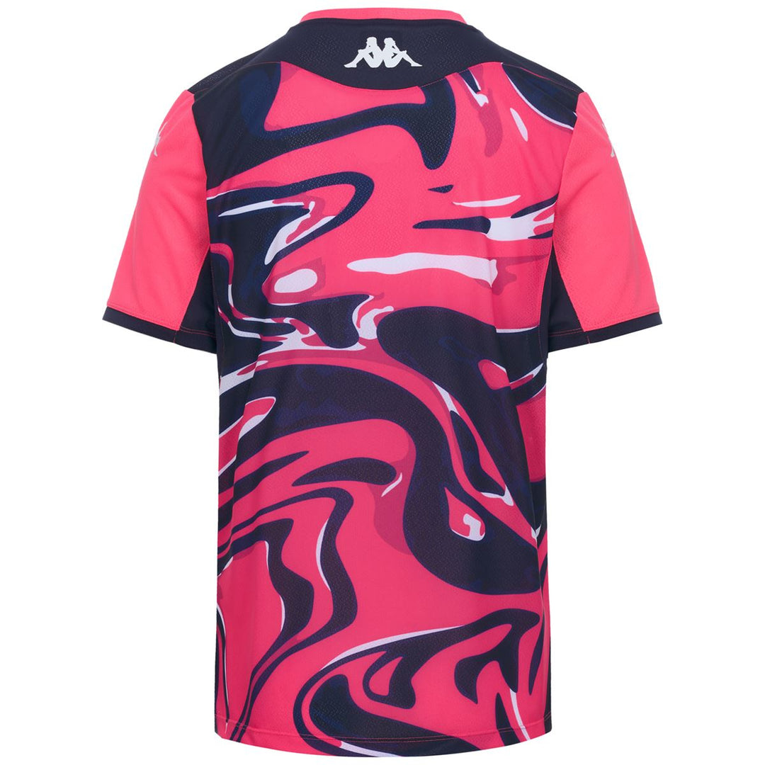 Maillot Mokibapre Pro 2 Stade Français Paris 26/27 Rose Enfant main