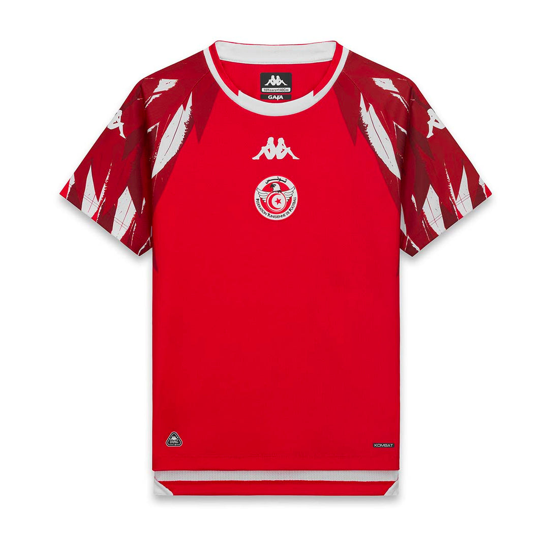 Maillot Kombat Away Tunisie 26/27 Rouge Homme 00