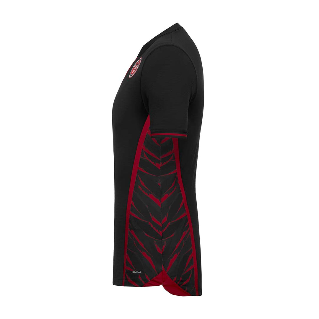 Maillot Kombat Pro Third Tunisie 26/27 Noir Homme main