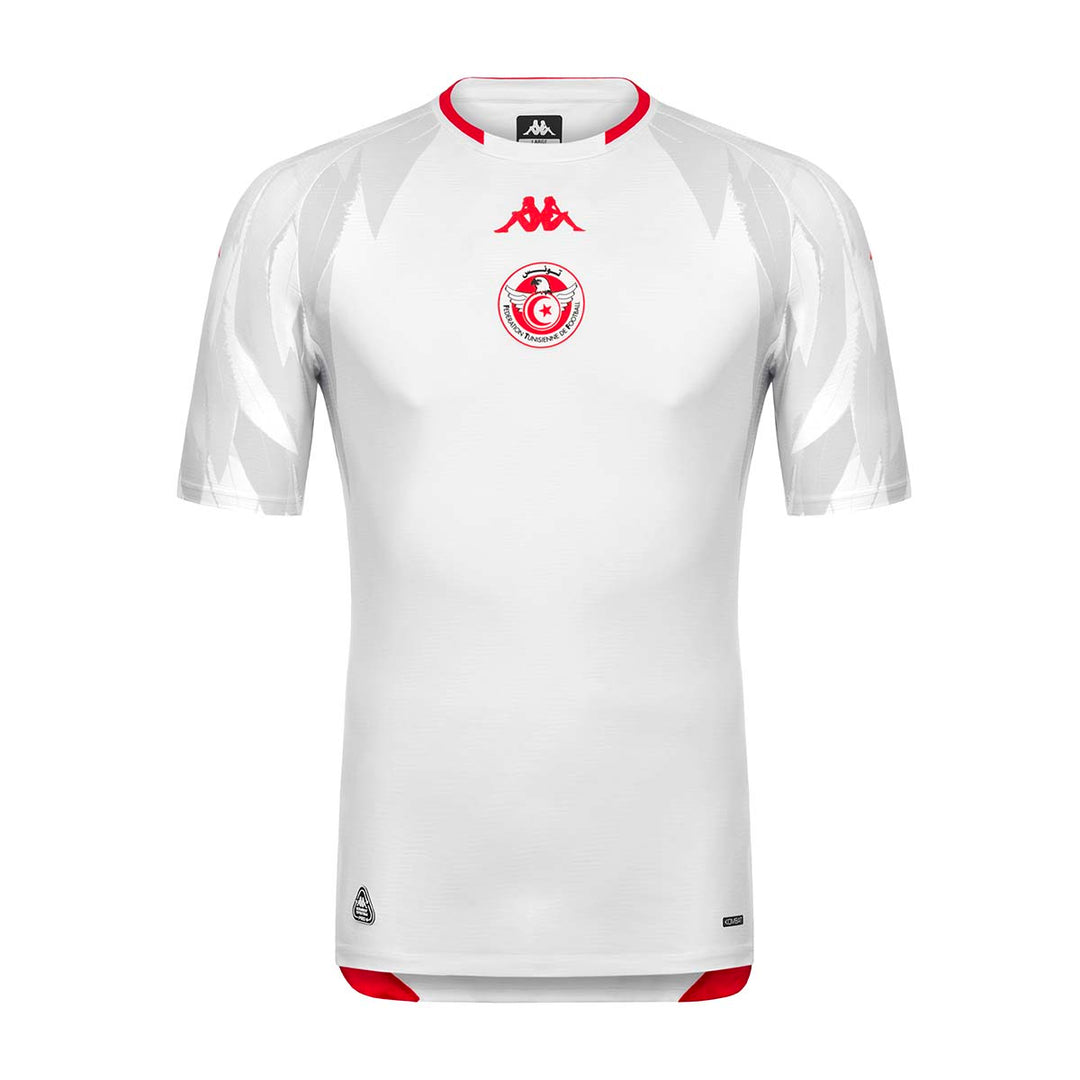 Maillot Kombat Pro Home Tunisie 26/27 Blanc Homme main
