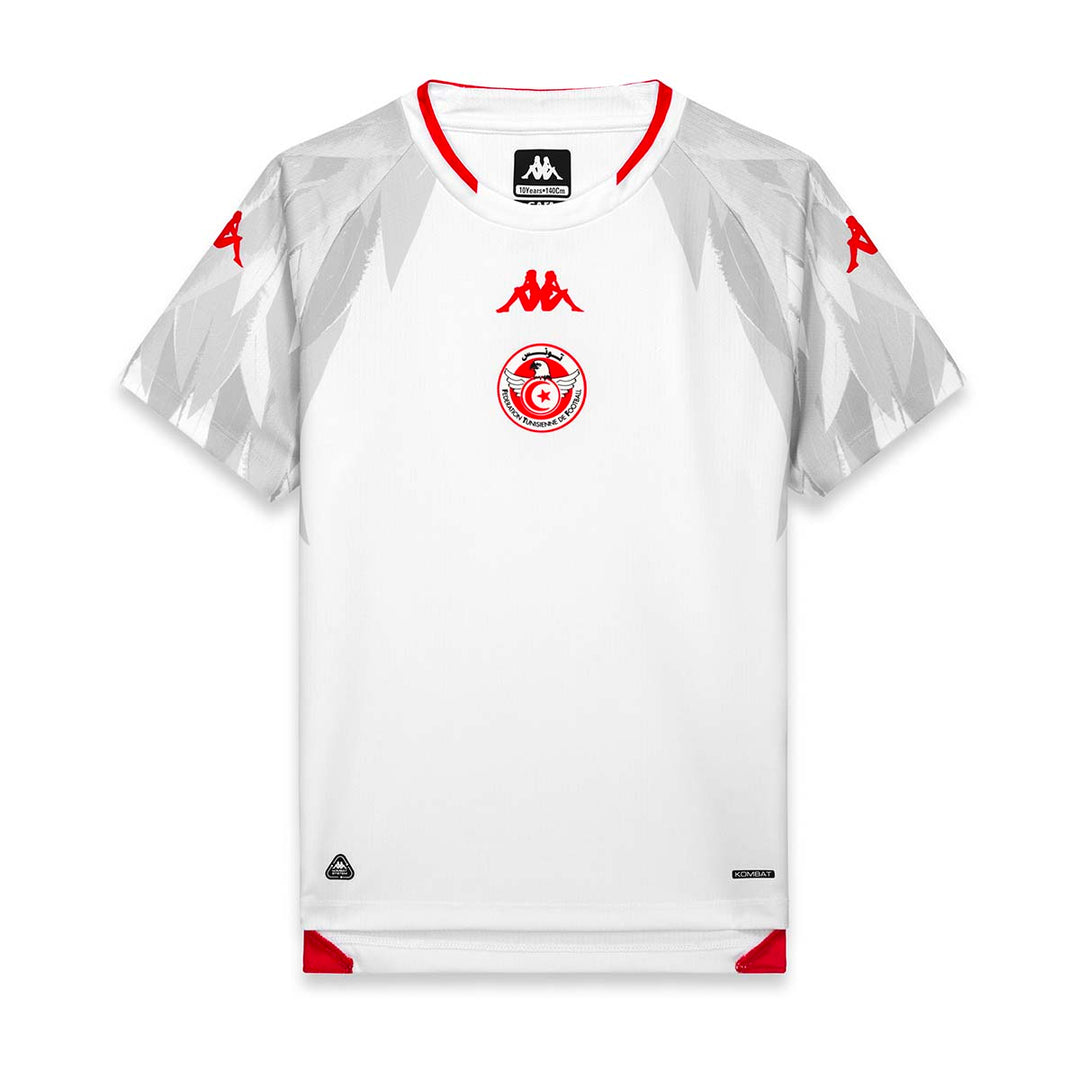 Maillot Kombat Home Tunisie 26/27 Blanc Homme 00