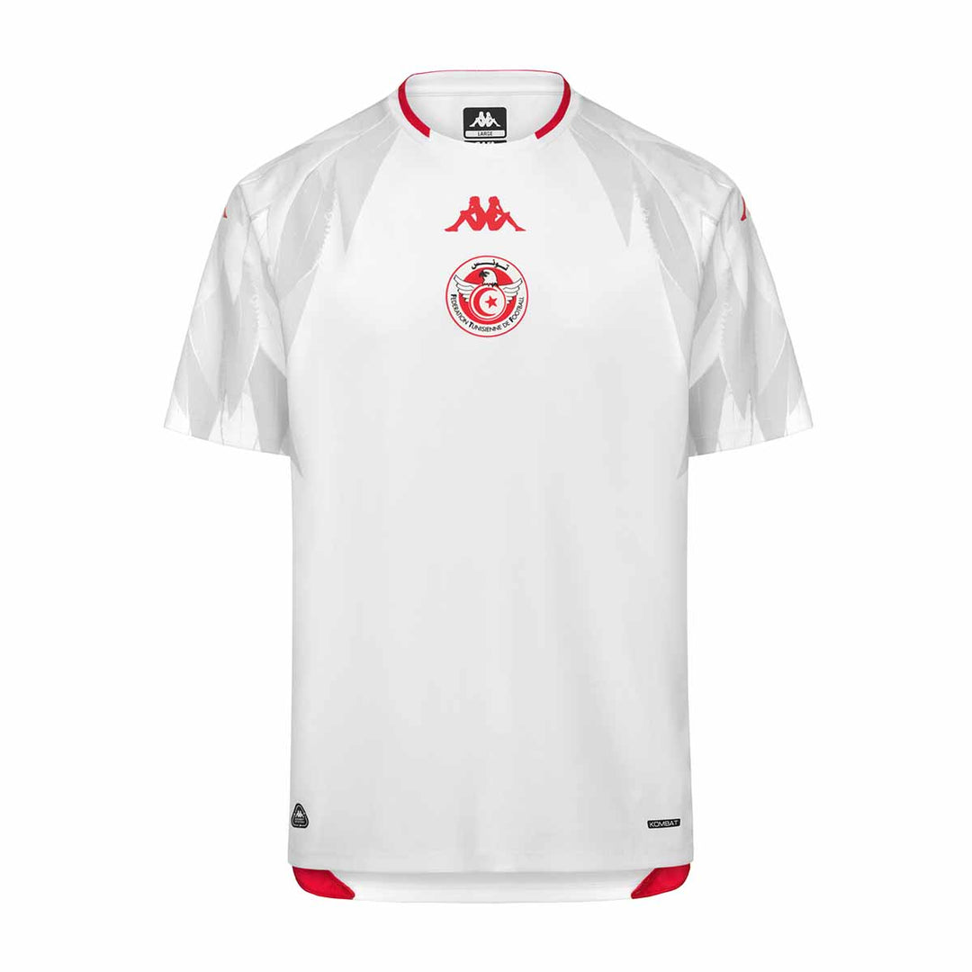 Maillot Kombat Home Tunisie 26/27 Blanc Homme 00