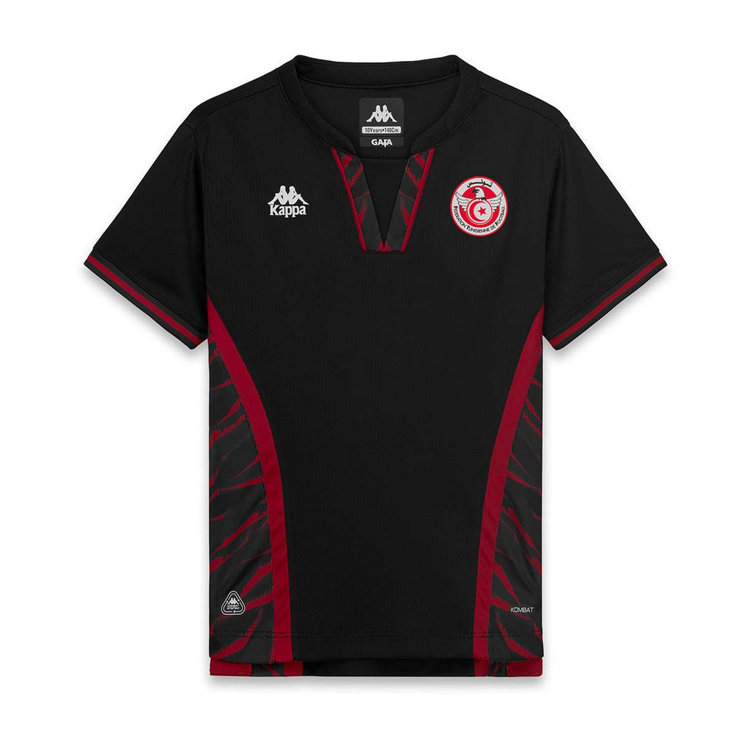 Maillot Kombat Third Tunisie 26/27 Noir Homme 00