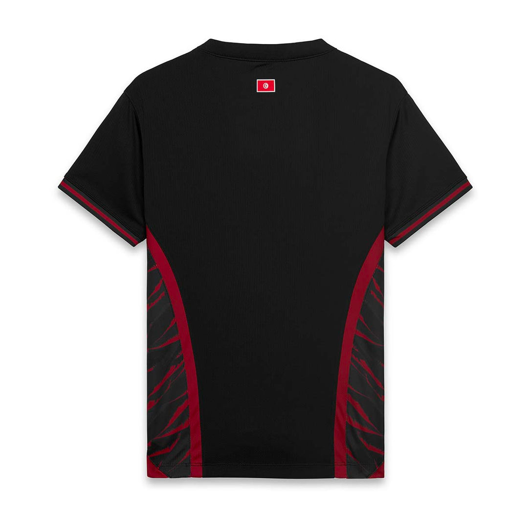 Maillot Kombat Third Tunisie 26/27 Noir Enfant main