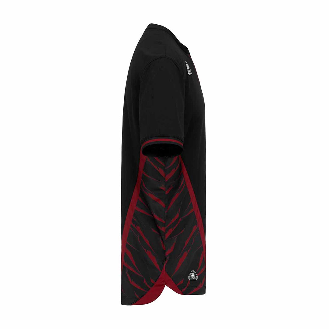 Maillot Kombat Third Tunisie 26/27 Noir Homme main
