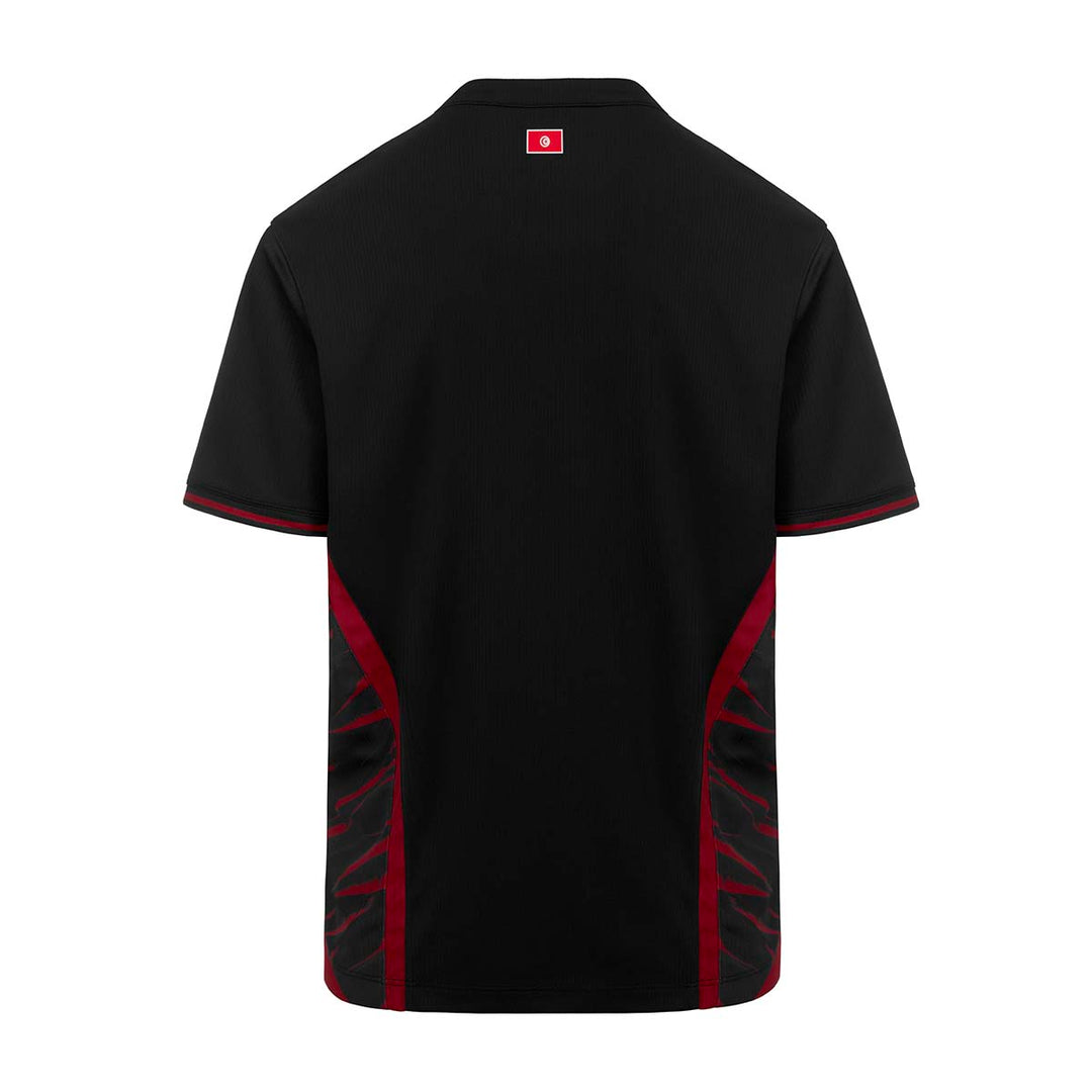 Maillot Kombat Third Tunisie 26/27 Noir Homme main