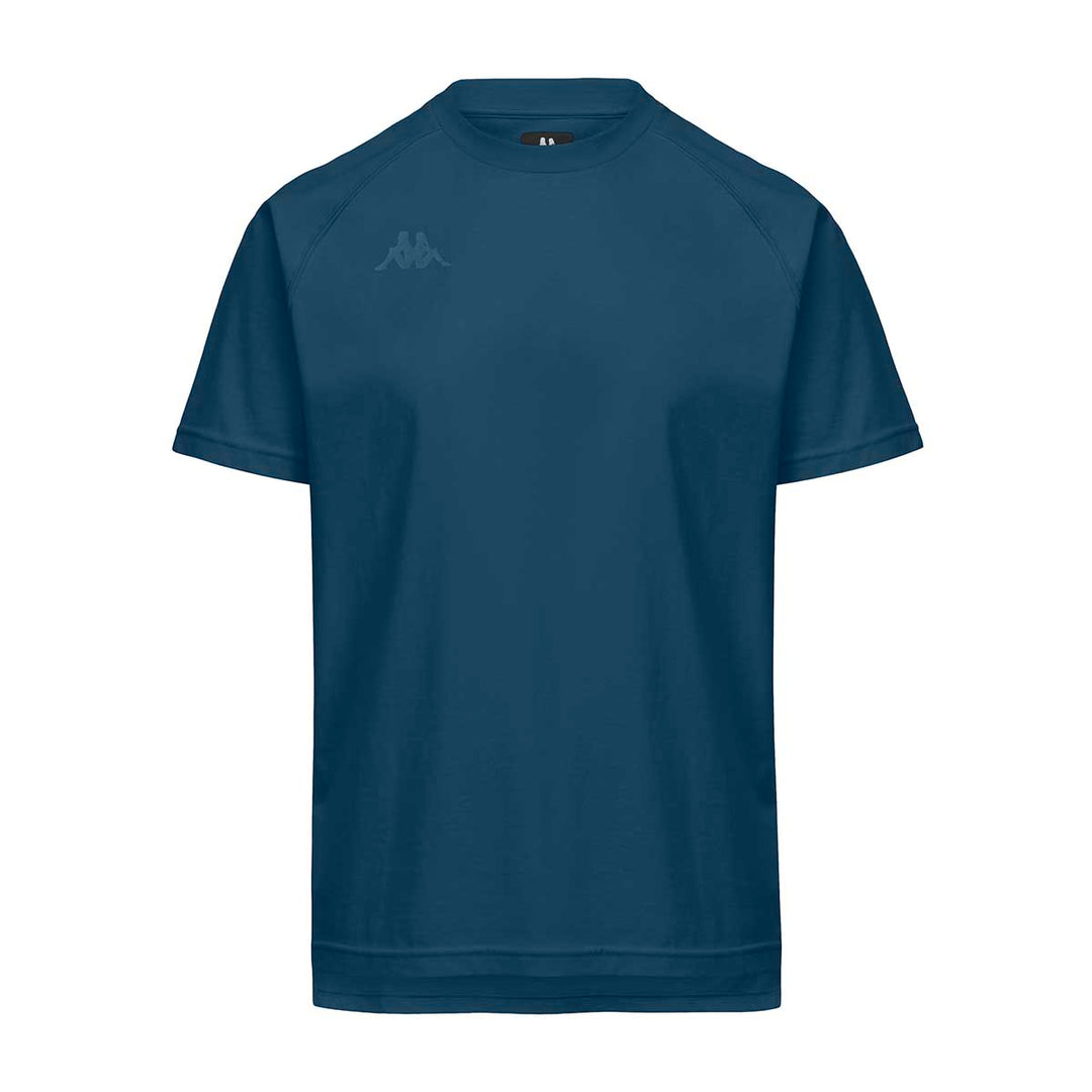 T-Shirt Inbit Bleu Homme main