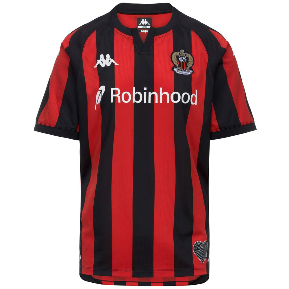 Maillot Kombat Home OGC Nice 26/27 Rouge Homme 02