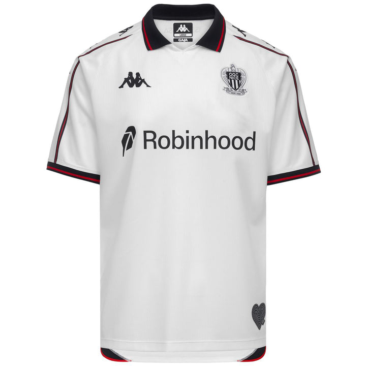 Maillot Kombat Away OGC Nice 26/27 Blanc Enfant 1
