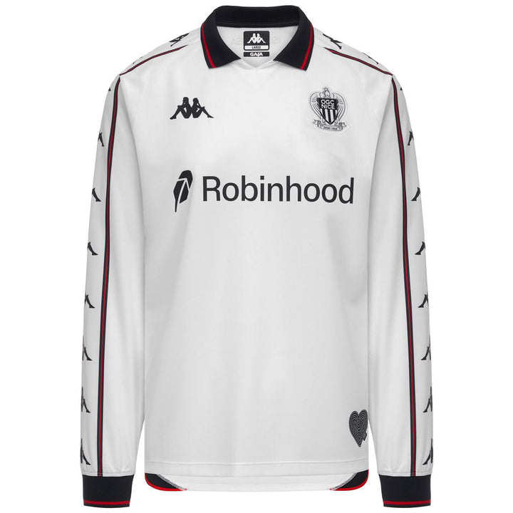 Maillot Kombat Away OGC Nice 26/27 Blanc Homme 1