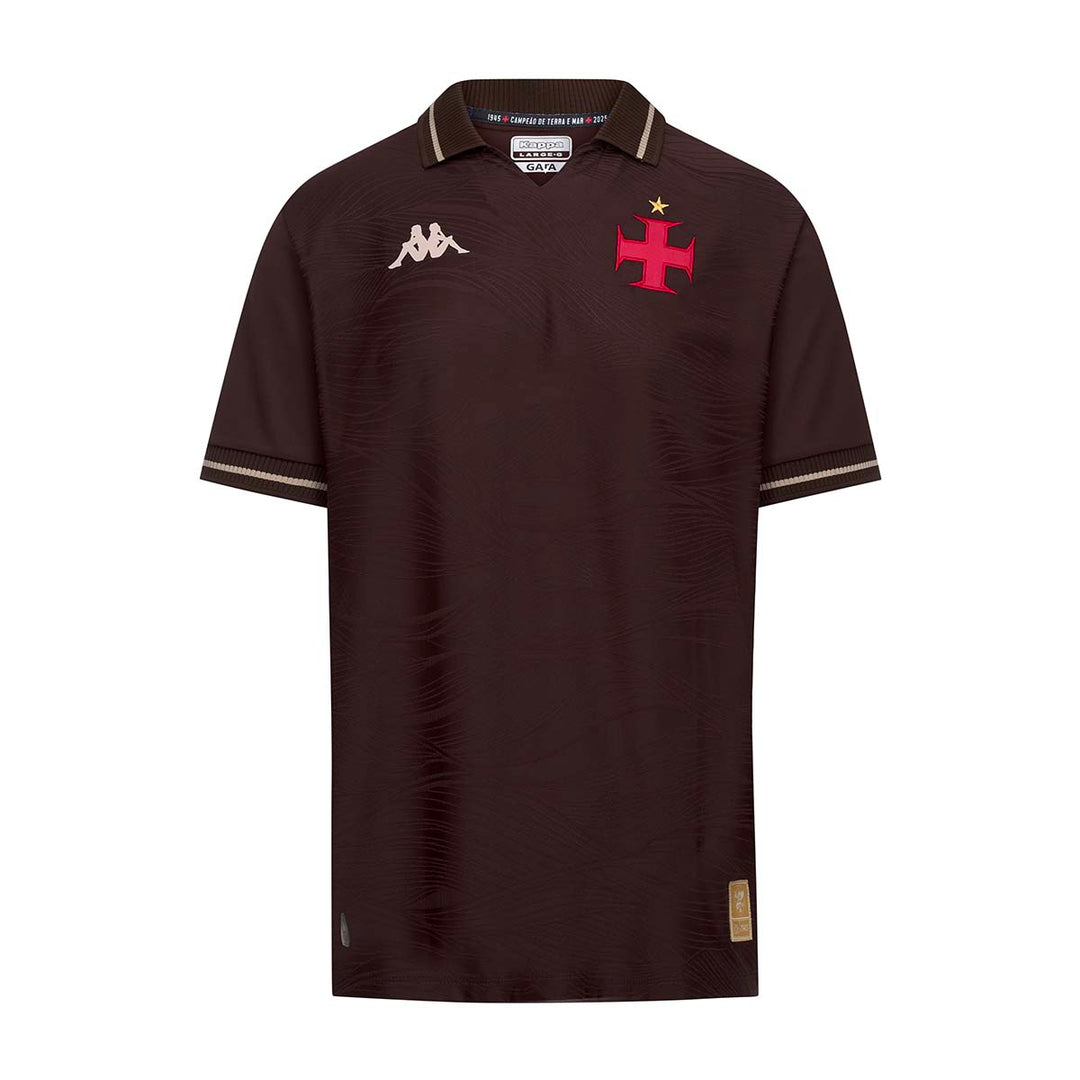 Maillot Kombat Pro Third Vasco De Gama 25/26 Marron Homme main