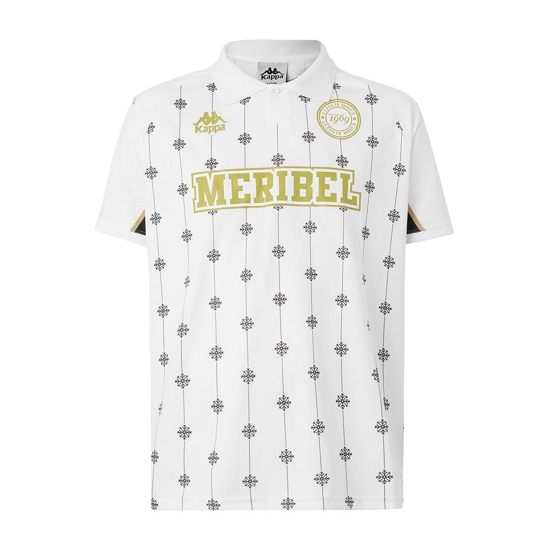 Maillot Claro Flocon Folie Douce Meribel 2025 Blanc Unisexe 00