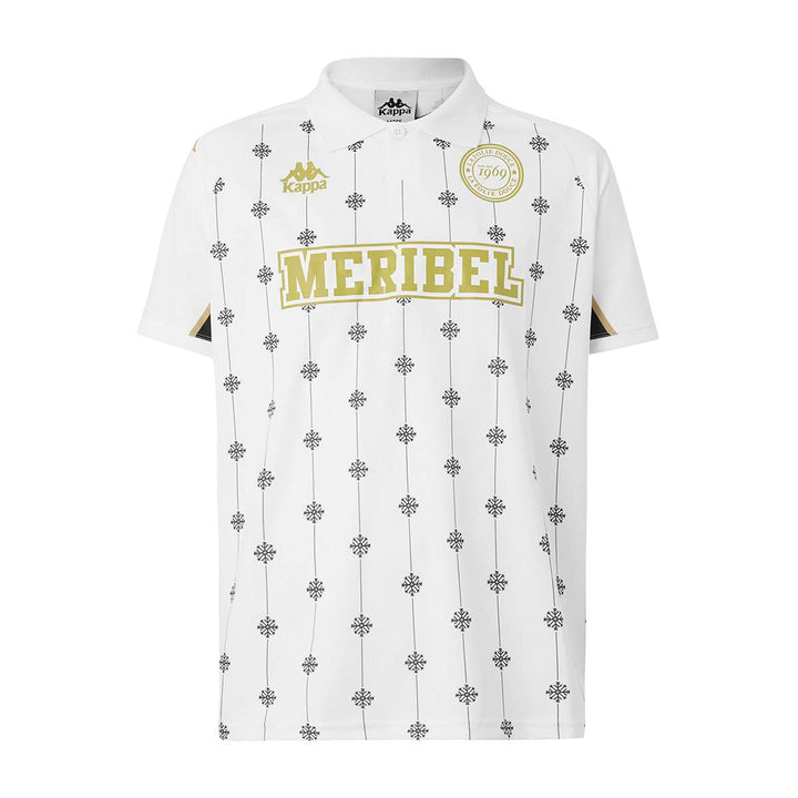 Maillot Claro Flocon Folie Douce Meribel 2025 Blanc Unisexe 1