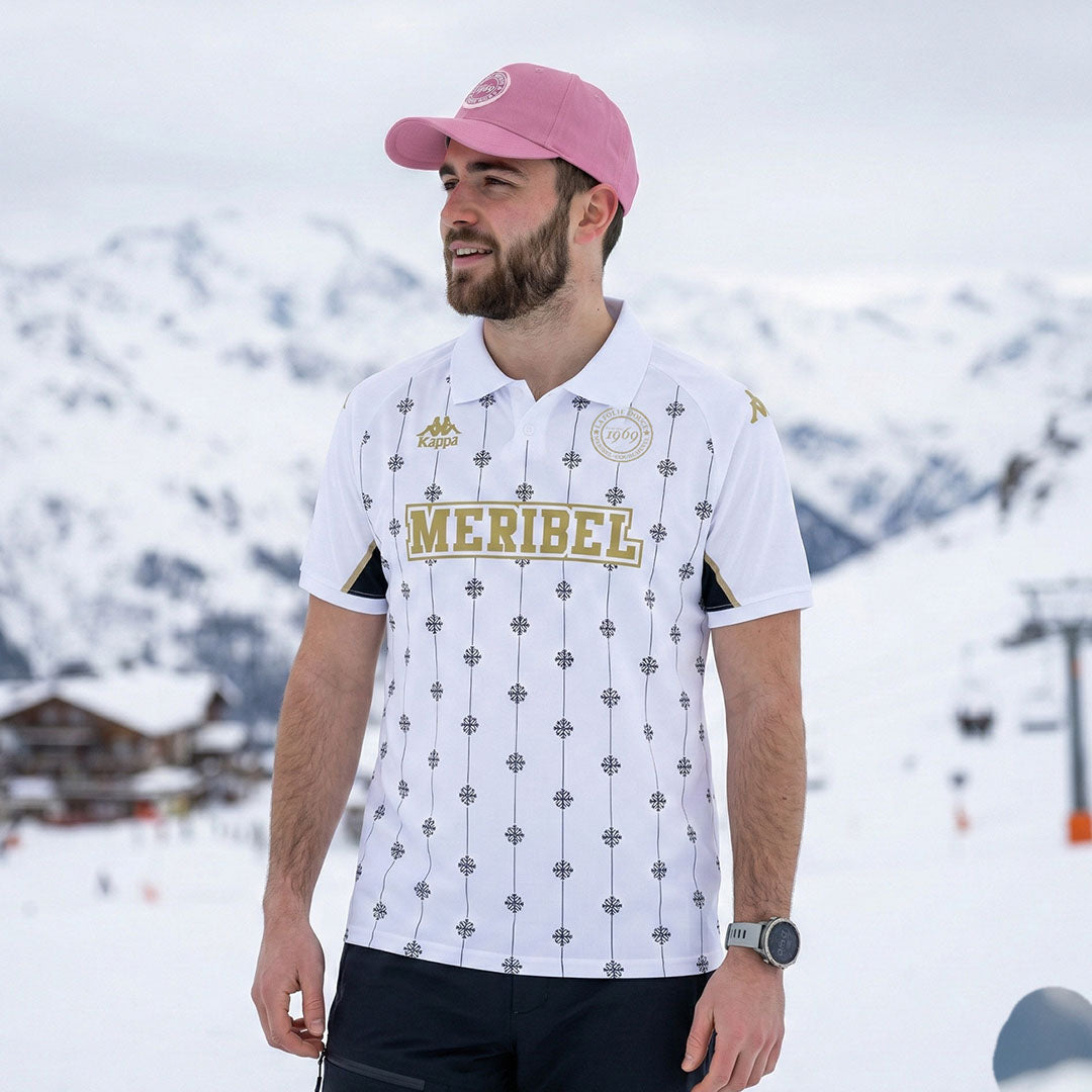 Maillot Claro Flocon Folie Douce Meribel 2025 Blanc Unisexe 00