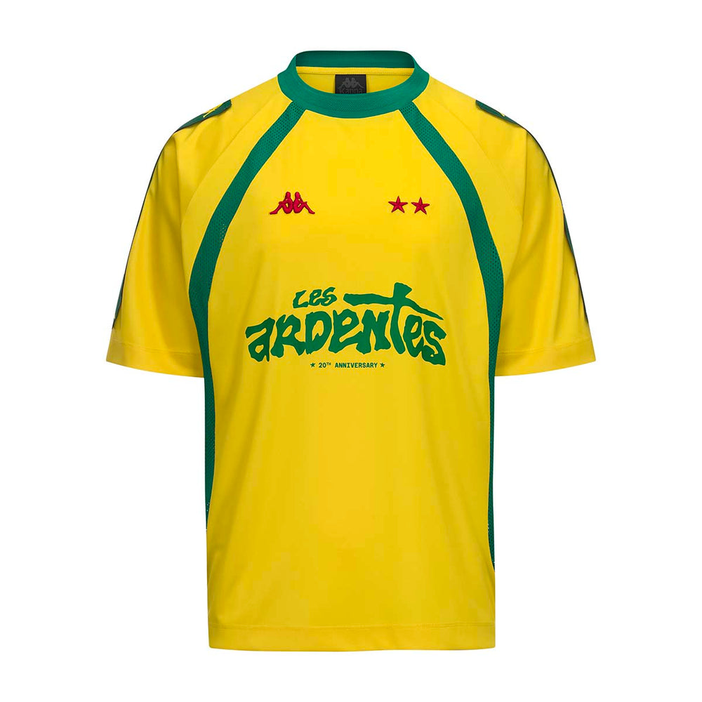 Maillot Kala Les Ardentes X Kappa Jaune Unisexe 02