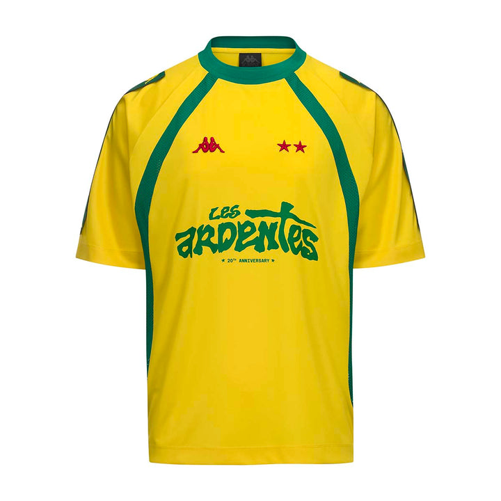 Maillot Kala Les Ardentes X Kappa Jaune Unisexe 2