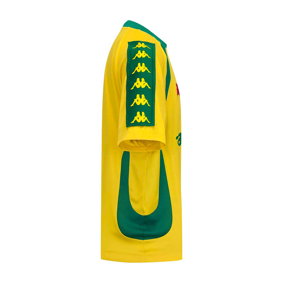 Maillot Kala Les Ardentes X Kappa Jaune Unisexe main