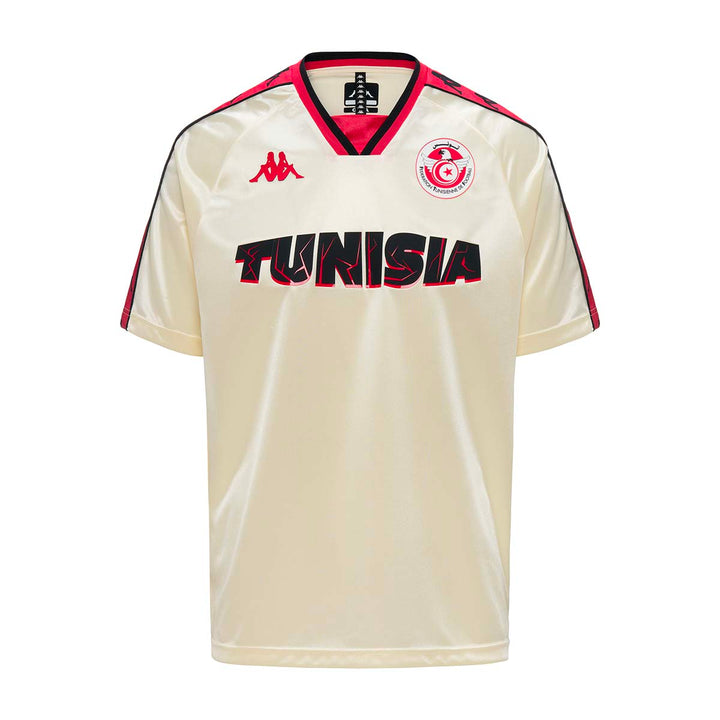 Maillot 222 Banda Rituz Tunisie 26/27 Beige Homme 2